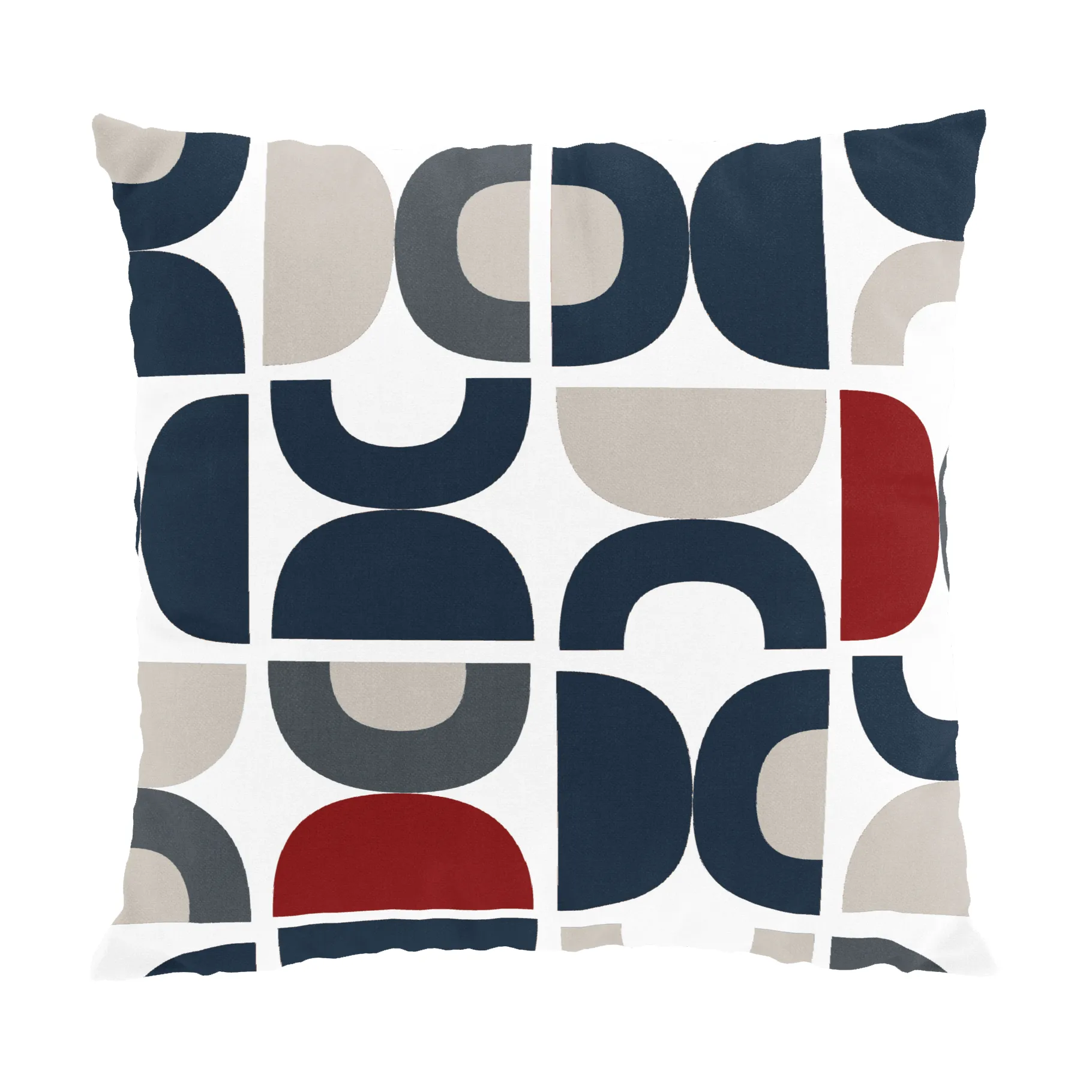 Spiraldans tyynynpäällinen 47x47 cm, Sininen Arvidssons Textil