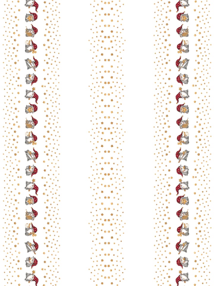 Stjärnglans kangas - Offwhite - Arvidssons Textil