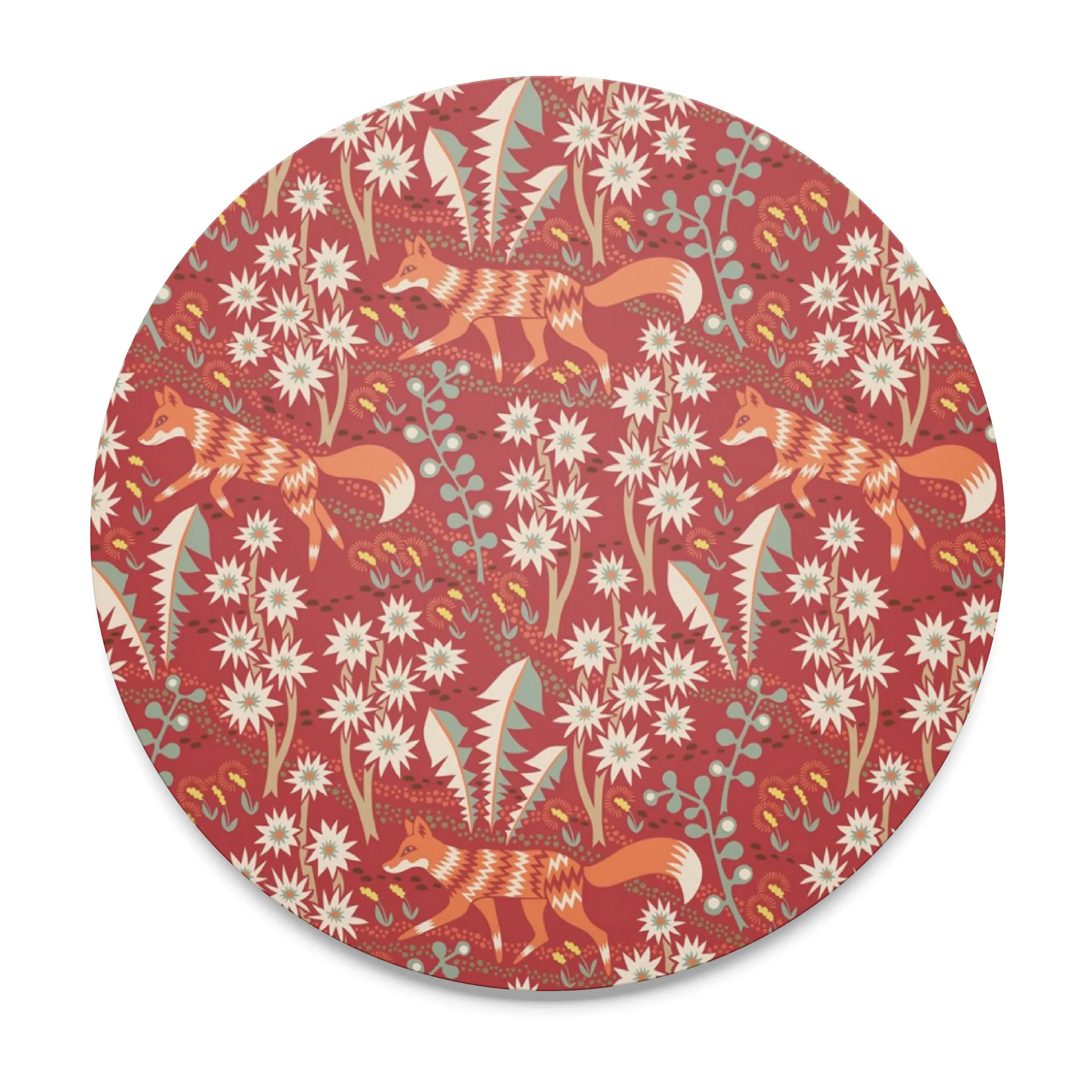 Stjärnspeja pannunalunen Ø 21 cm, Punainen Arvidssons Textil