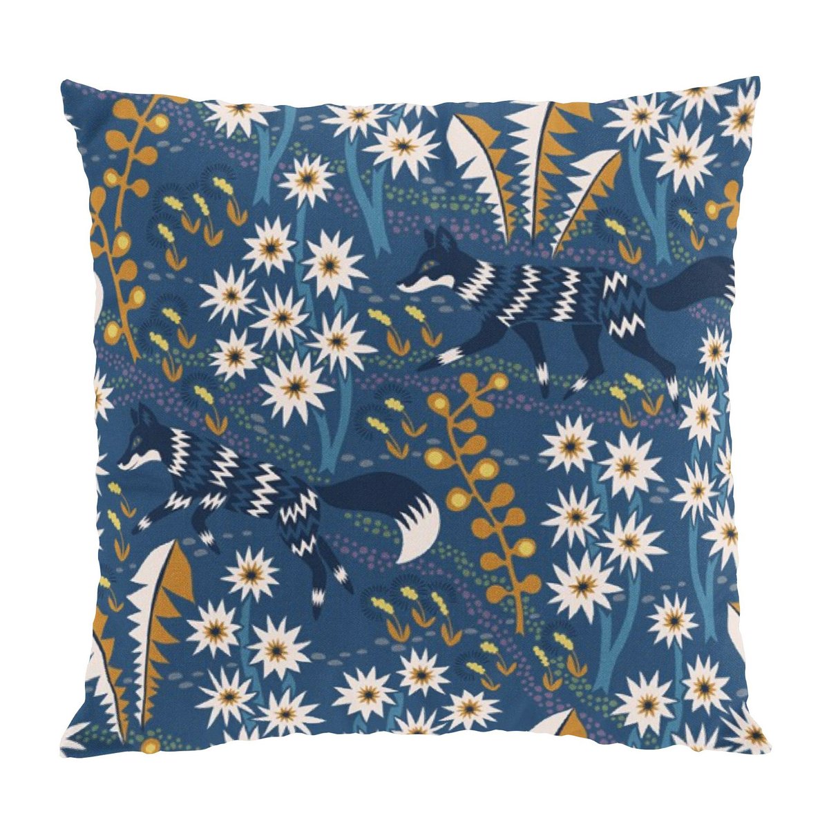 Arvidssons Textil Stjärnspeja tyynynpäällinen 47 x 47 cm Sininen