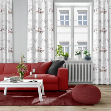 Tomteland kangas - Offwhite-harmaa - Arvidssons Textil