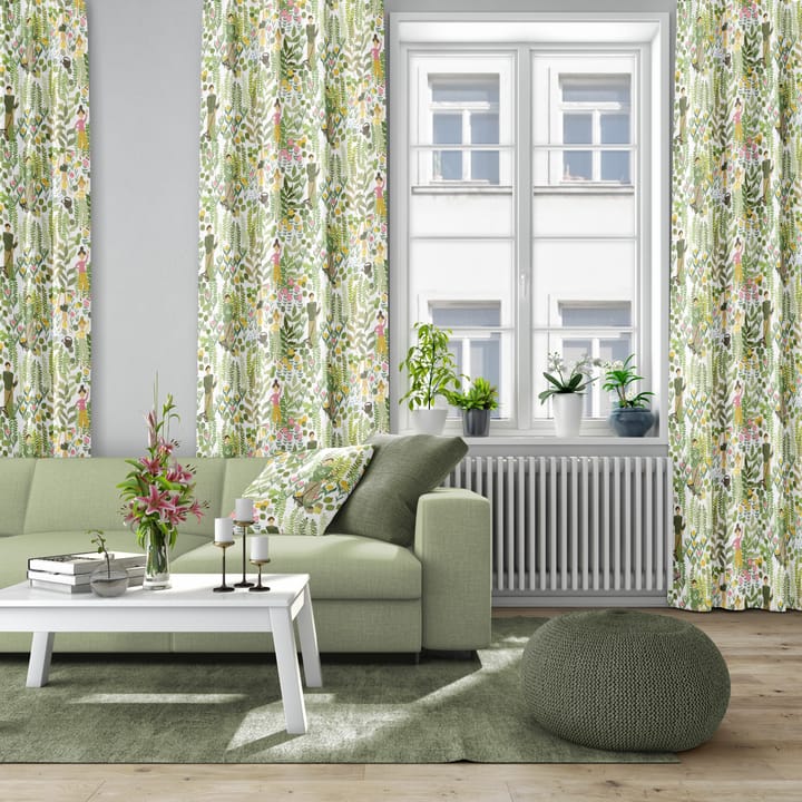 Trädgård kangas - Vihreä - Arvidssons Textil