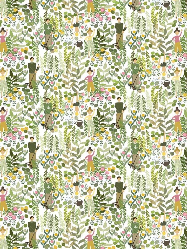 Trädgård vahaliina - Vihreä - Arvidssons Textil