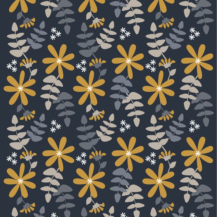 Under solen -vahaliina - Tummanharmaa - Arvidssons Textil