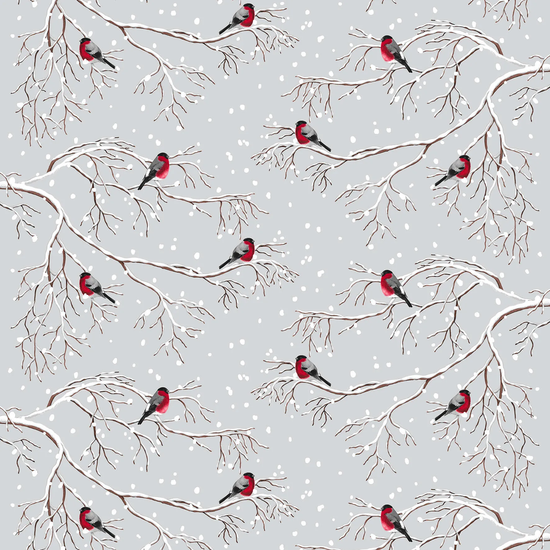 Vinterland kangas, Harmaa Arvidssons Textil