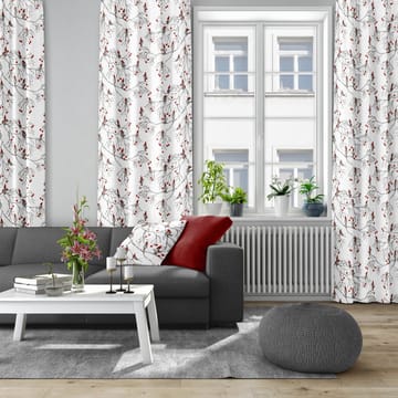 Vinterlek kangas - valkoinen - Arvidssons Textil