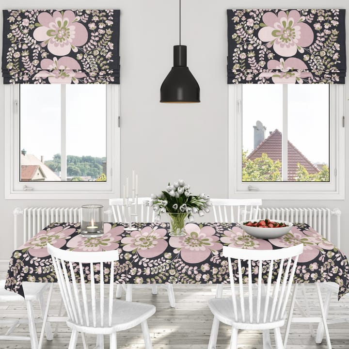 Viveka vahaliina, Vaaleanpunainen-harmaa Arvidssons Textil
