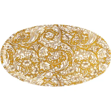 Bachelor's Button ovaali tarjotin - 50 x 28 cm - Åry Home