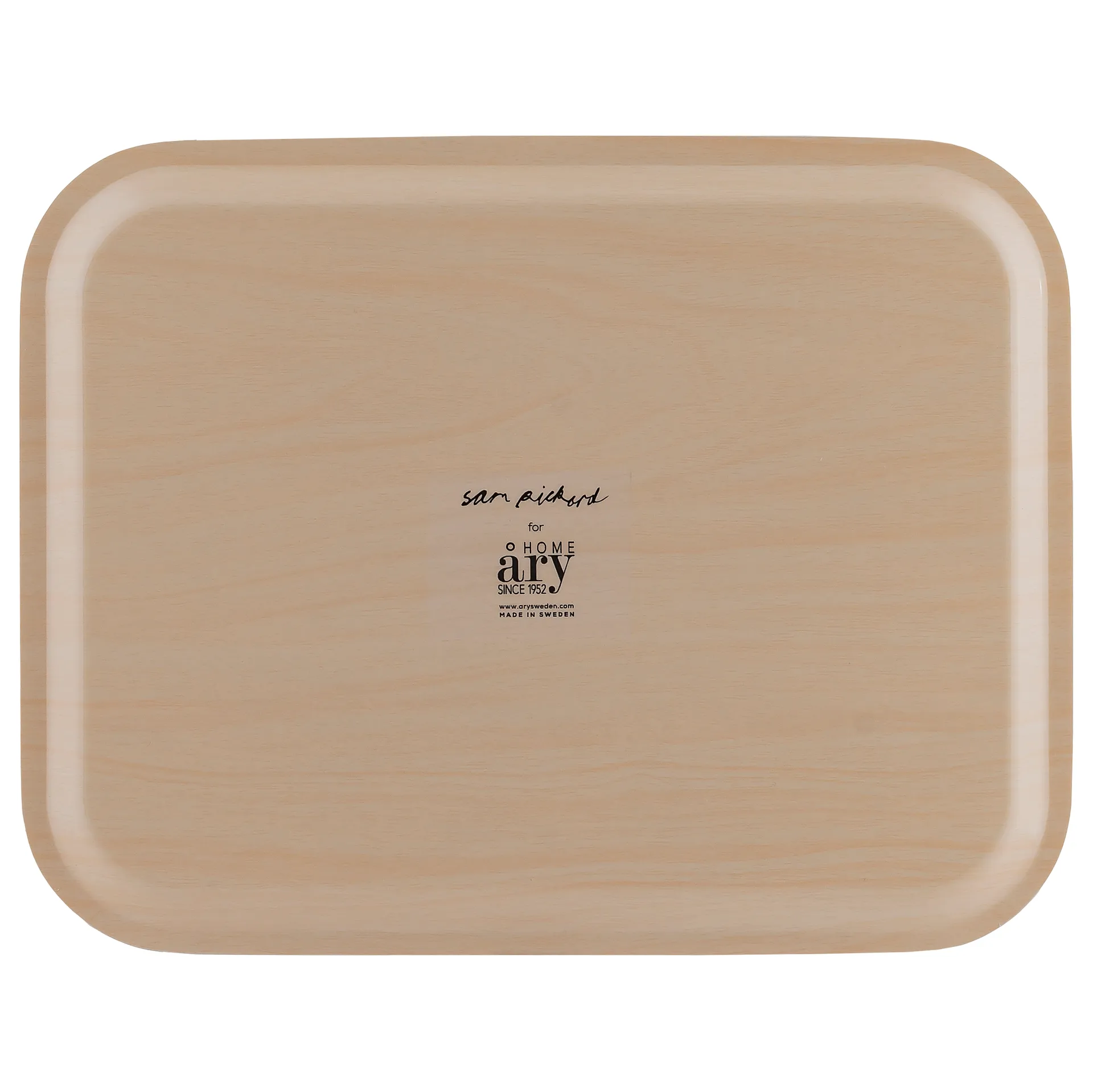 Pine Cone -tarjotin 28x36 cm, Cotton white Åry Home