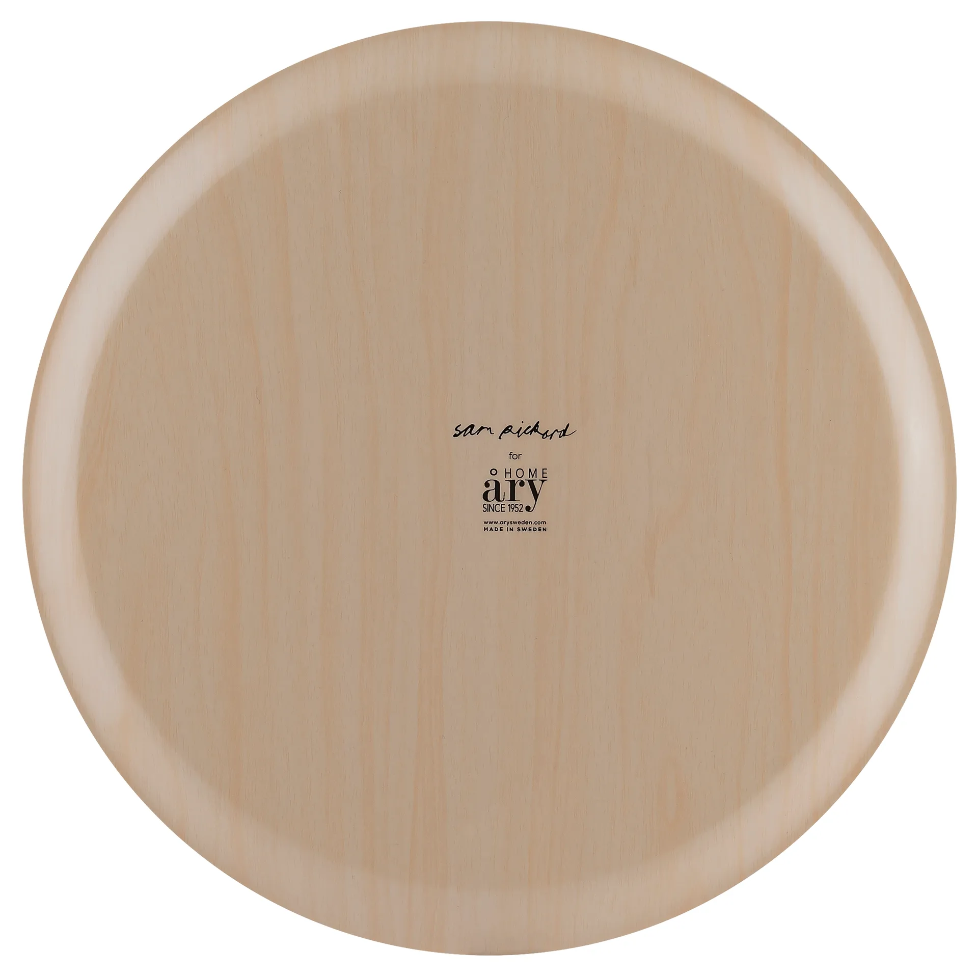 Pine Cone -tarjotin Ø 38 cm, Cotton white Åry Home