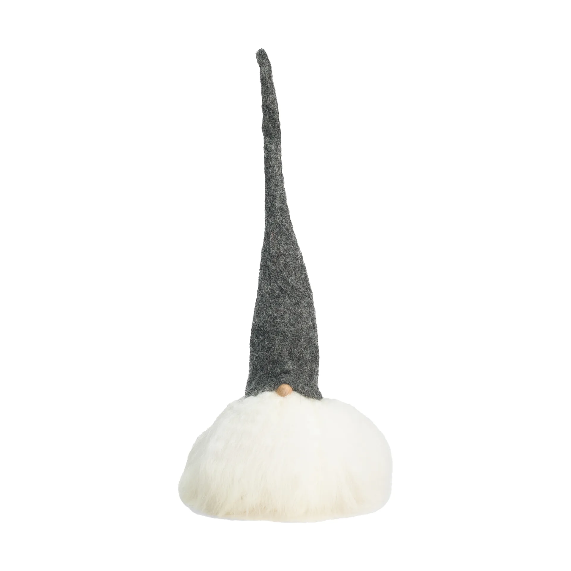 Partatonttu, Harmaa/valkoinen, pieni Åsas tomtebod