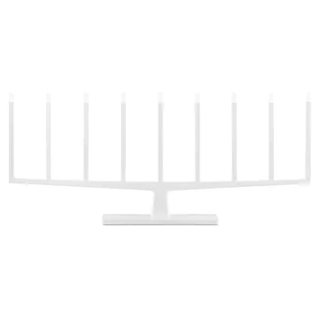 Adventure adventtikynttelikkö, 9-haarainen - Valkoinen - Ateljé Lyktan