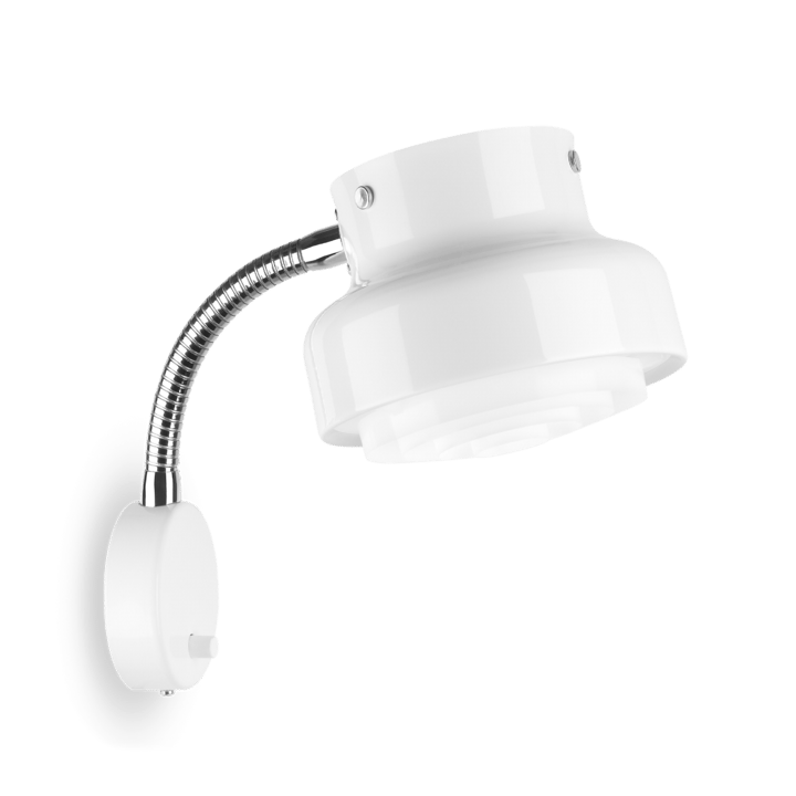 Bumling mini -seinävalaisin Ø 19 cm, Valkoinen Ateljé Lyktan