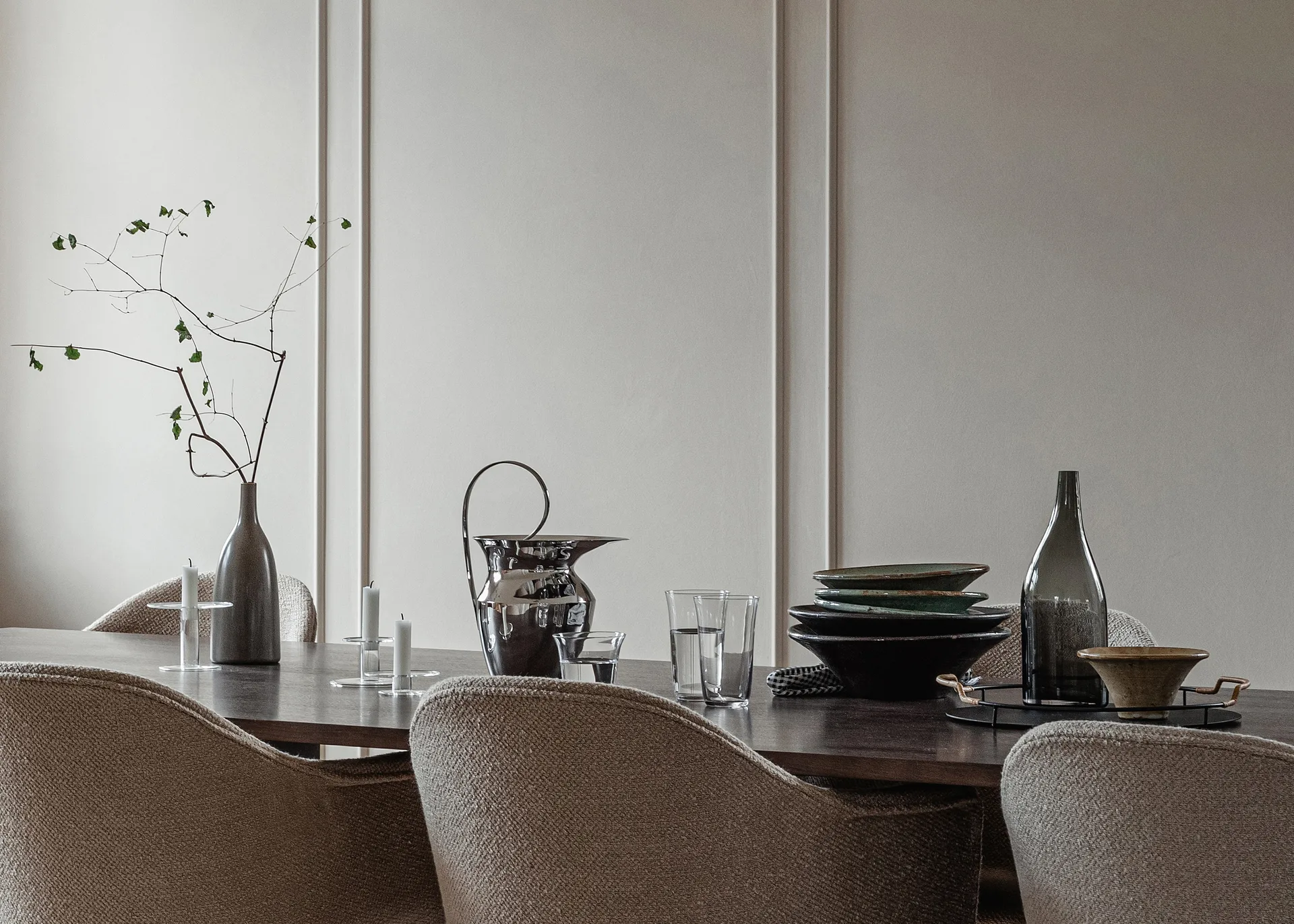 Abacus kynttilänjalka 8,5 cm, Kirkas Audo Copenhagen