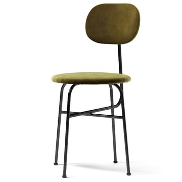 Afteroom ruokatuoli, mustat jalat samettiverhoilu - City Velvet CA 7832/031 - Audo Copenhagen