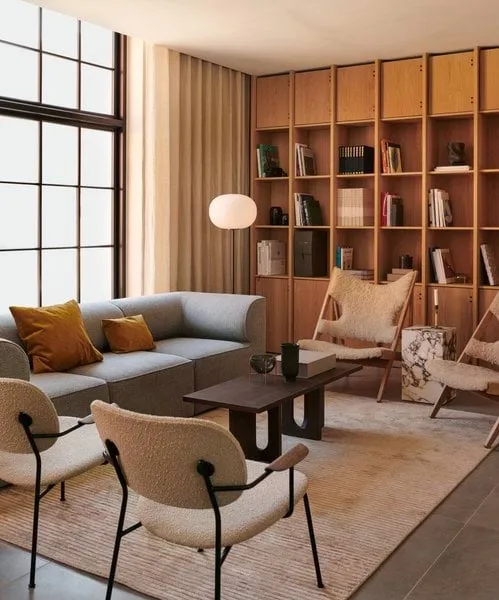 Androgyne Loungepöytä, Oak dark stained Audo Copenhagen