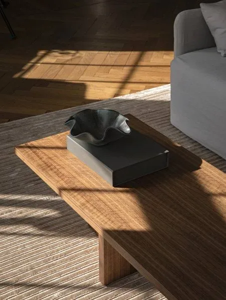 Androgyne Loungepöytä, Walnut Audo Copenhagen