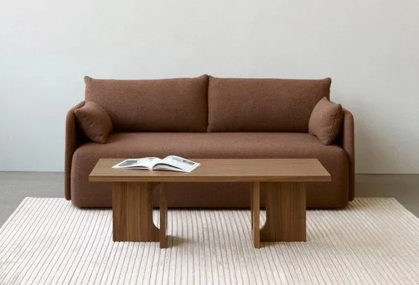Androgyne Loungepöytä, Walnut Audo Copenhagen