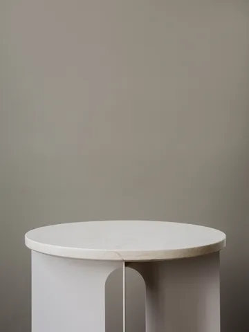 Androgyne pöytälevy sivupöytä - Crystal Rose, Ø65 cm - Audo Copenhagen