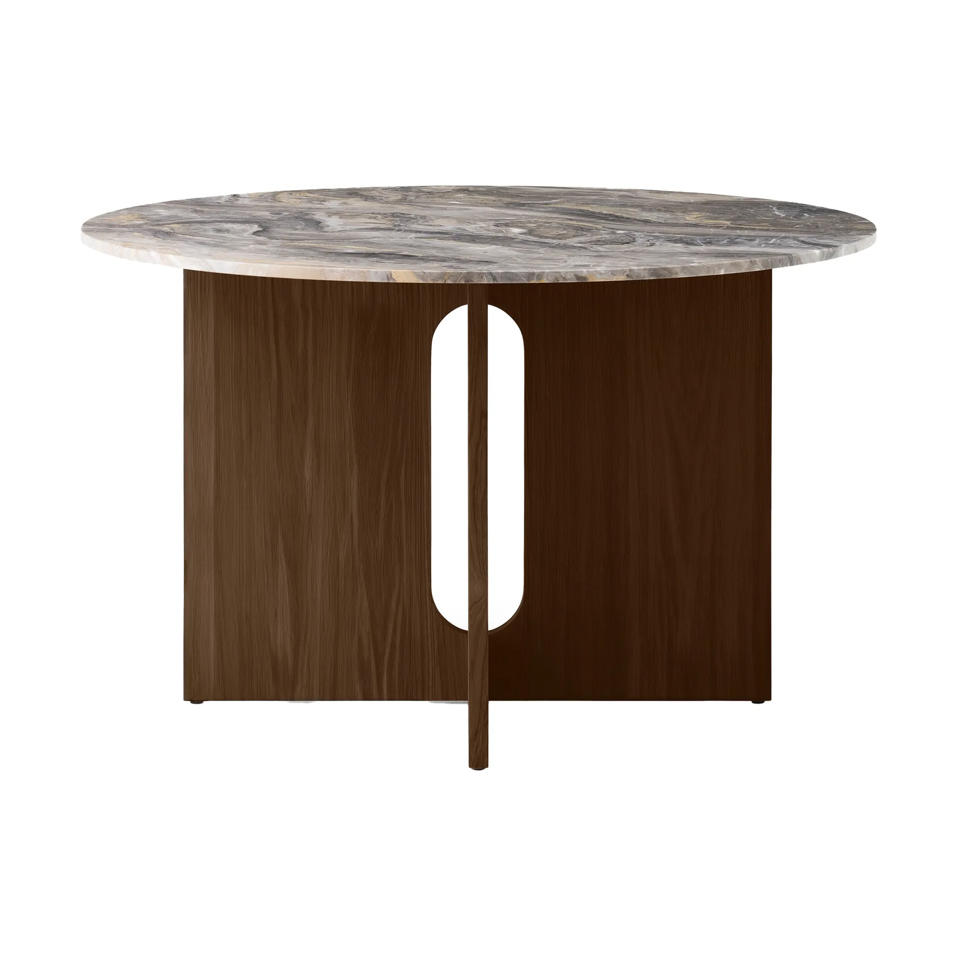 Androgyne ruokapöytä, Grey galaxy-tummaksi sävytetty tammi Audo Copenhagen