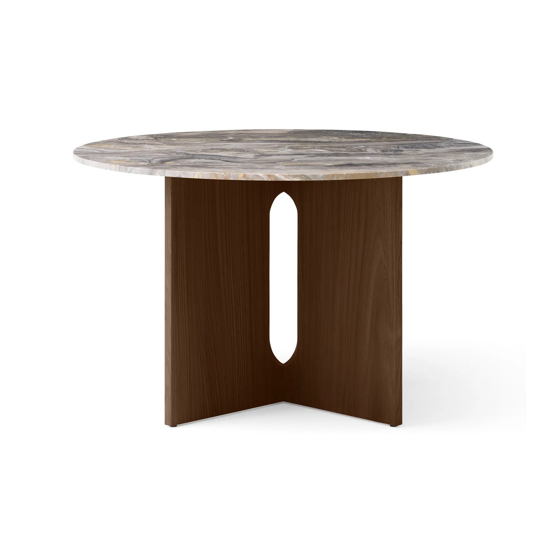 Androgyne ruokapöytä, Grey galaxy-tummaksi sävytetty tammi Audo Copenhagen