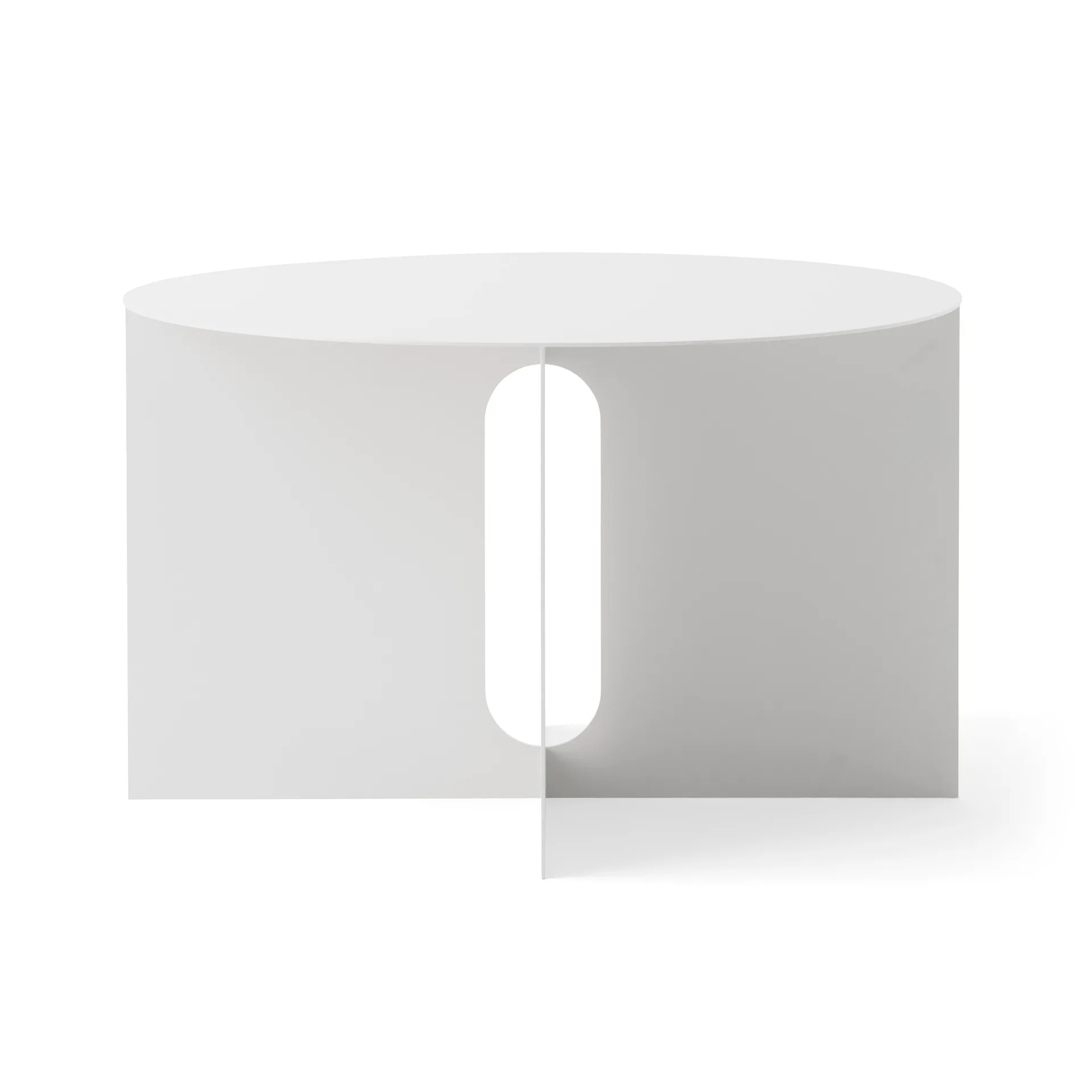 Androgyne sivupöytä Ø63 cm, Ivory Audo Copenhagen