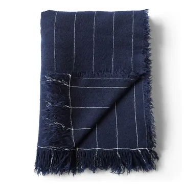 Battus huopa 130x185 cm - Indigo - Audo Copenhagen
