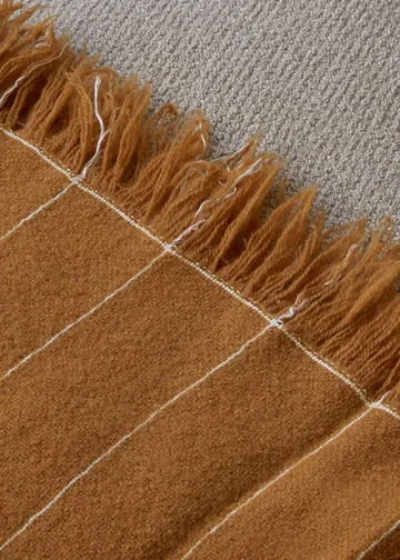 Battus huopa 130x185 cm - Ochre - Audo Copenhagen