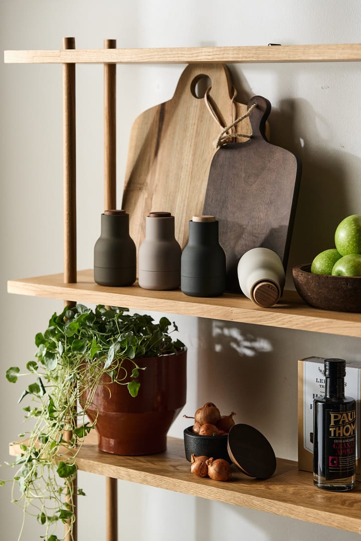 Bottle Grinder -maustemylly Small 2-pakkaus - Hunting green-beige-saksanpähkinä - Audo Copenhagen