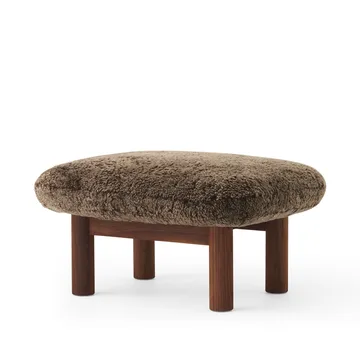 Brasilia jalkarahi - Lampaannahka root ruskea-saksanpähkinä - Audo Copenhagen