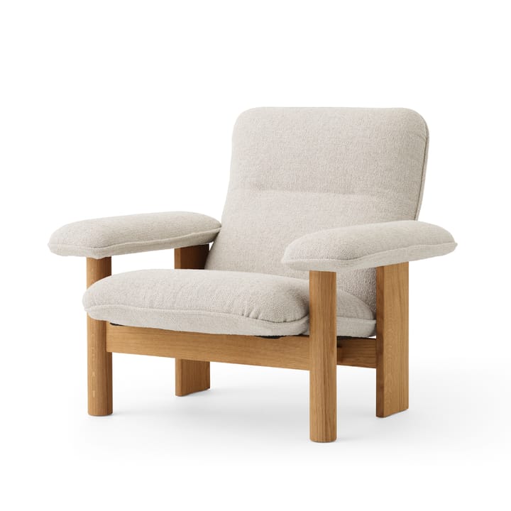 Brasilia nojatuoli - Oiled oak-Moss 011 grey - Audo Copenhagen