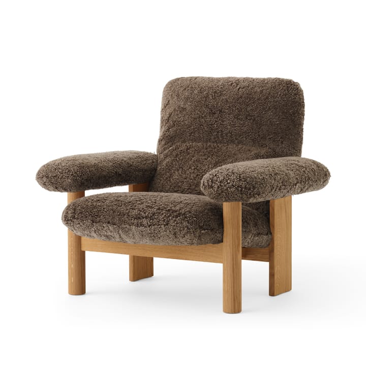 Brasilia nojatuoli - Oiled oak-Root sheepskin - Audo Copenhagen