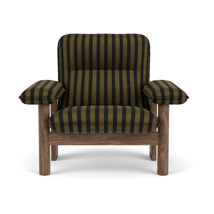 Brasilia nojatuoli, Walnut-Cabanon soft Audo Copenhagen