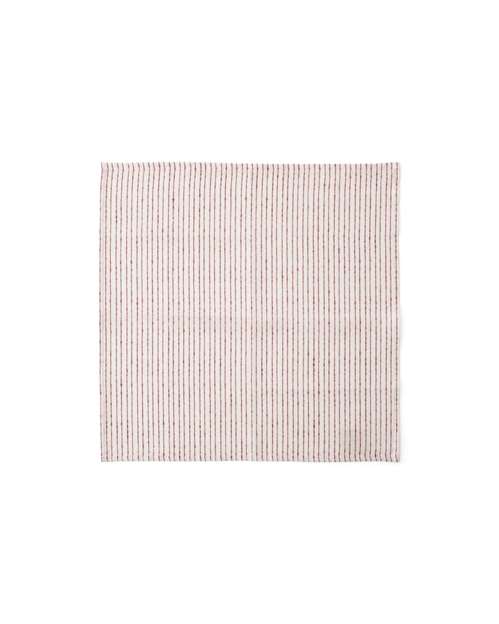 Byasa pellavalautasliina 45 x 45 cm, Burnt sienna Audo Copenhagen