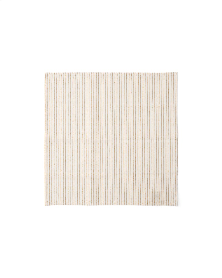 Byasa pellavalautasliina 45 x 45 cm, Ochre Audo Copenhagen
