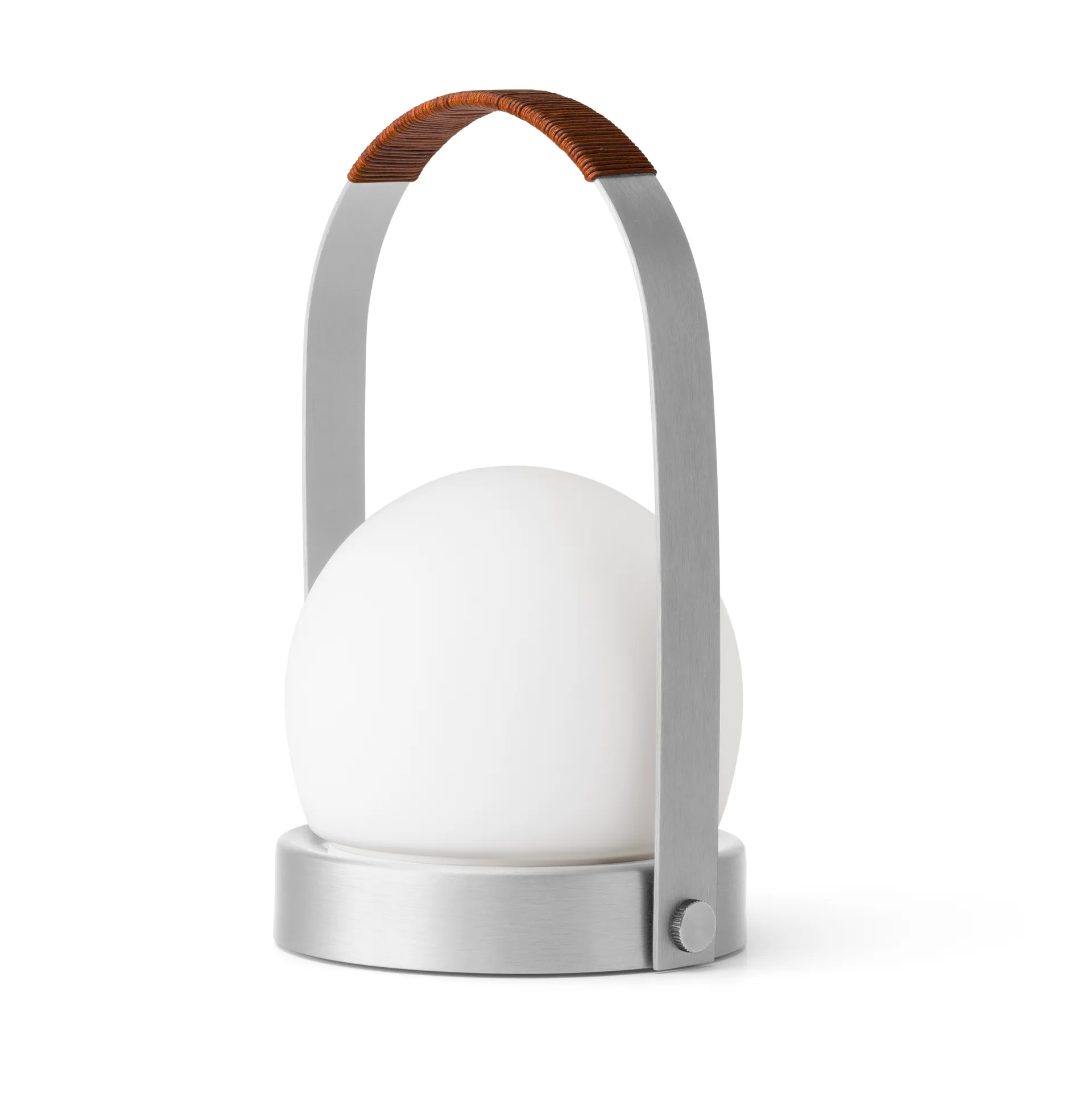 Carrie kannettava pöytävalaisin, Harjattu alumiini Audo Copenhagen