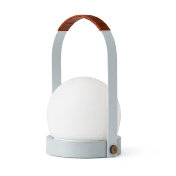 Carrie kannettava pöytävalaisin - Linen blue - Audo Copenhagen