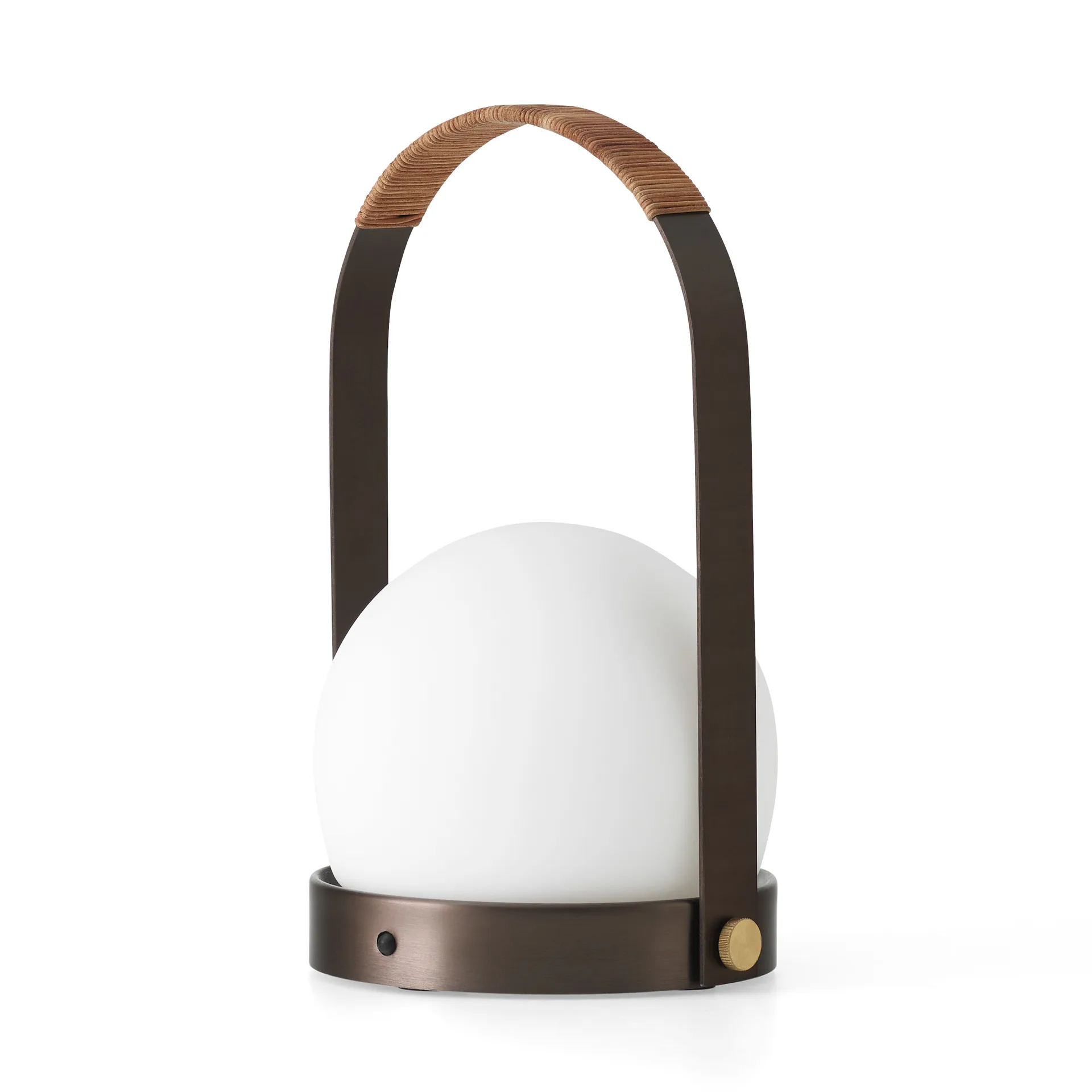 Carrie portable -pöytävalaisin, Pronssattu messinki Audo Copenhagen