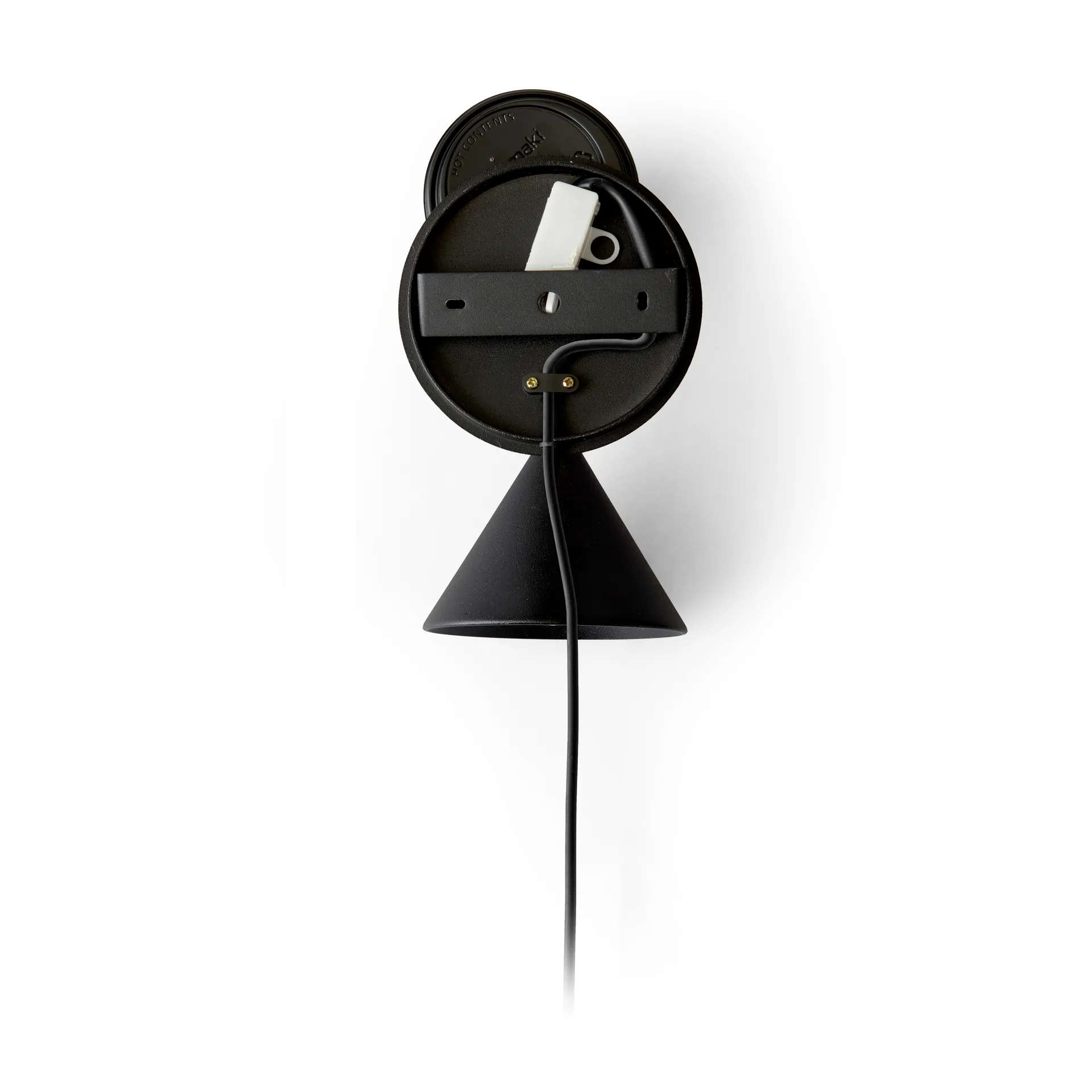 Cast Sconce seinävalaisin, Musta Audo Copenhagen