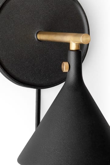 Cast Sconce seinävalaisin - Musta - Audo Copenhagen