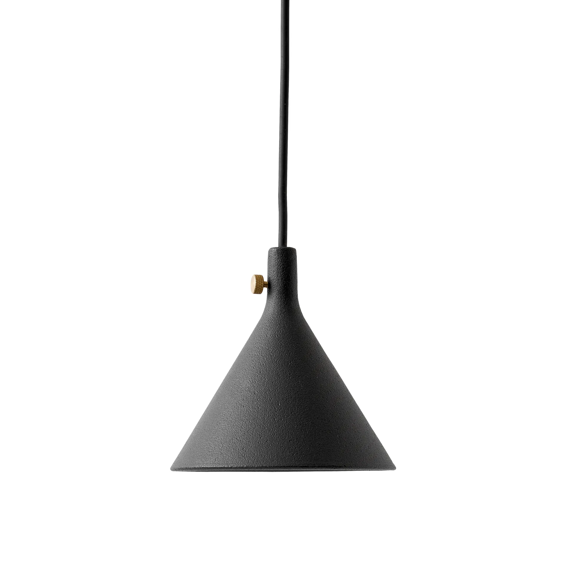 Cast shape 1 -riippuvalaisin, Musta Audo Copenhagen