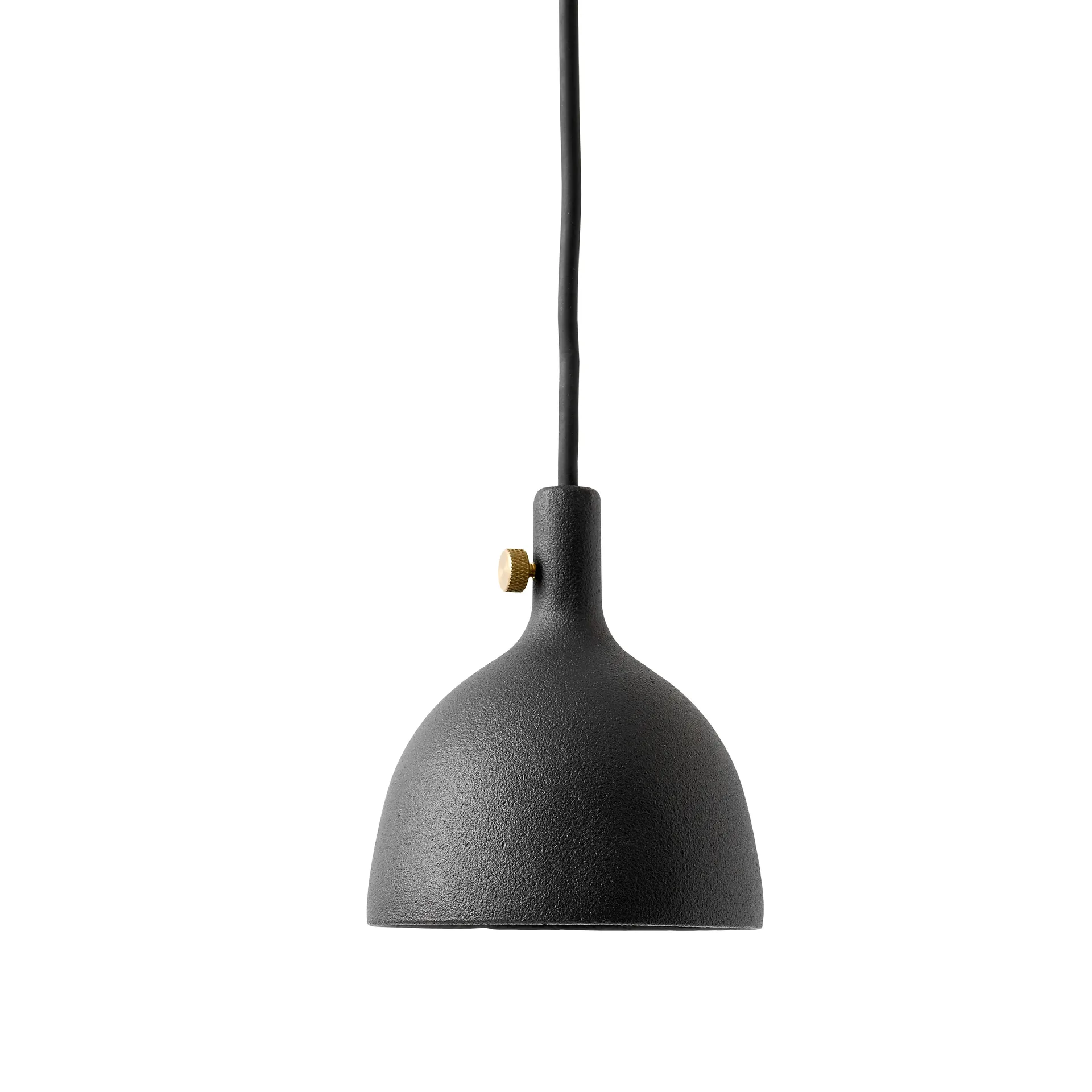 Cast shape 2 -riippuvalaisin, Musta Audo Copenhagen