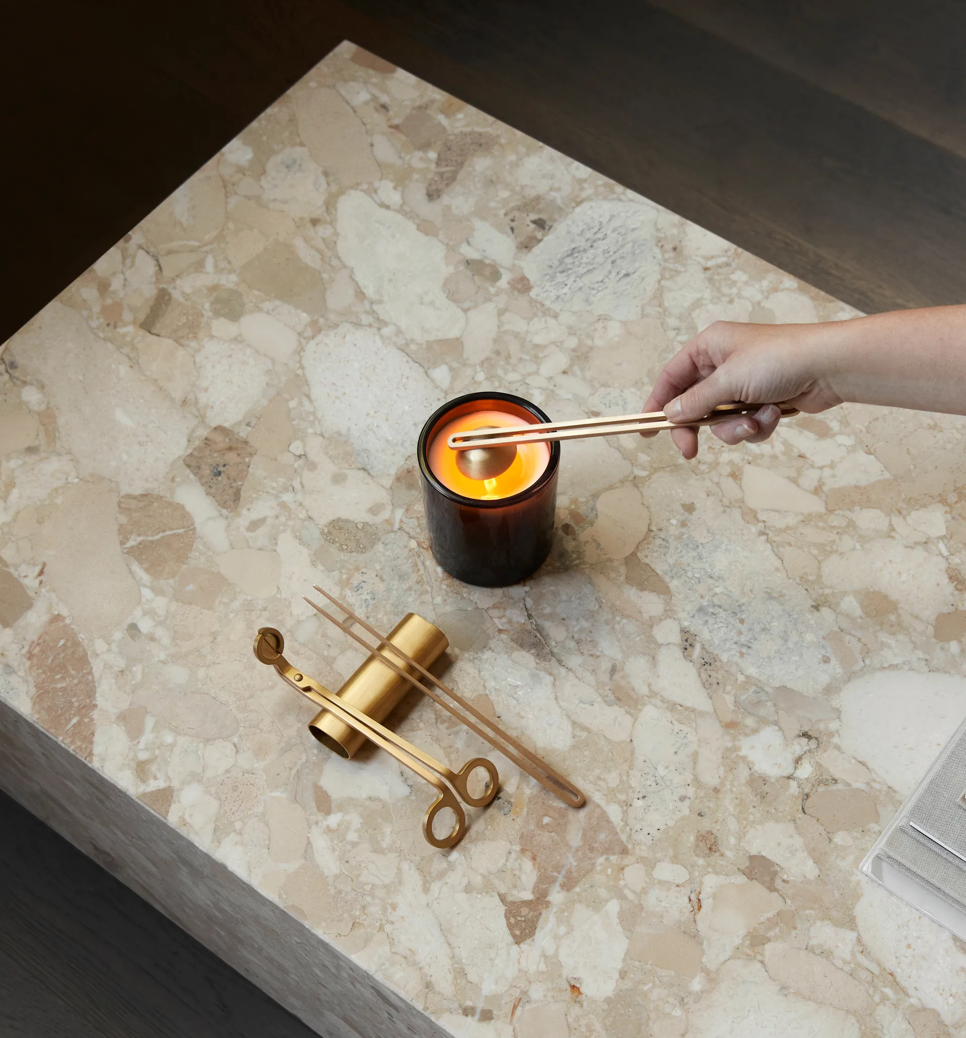 Clip care kit kynttilä 4 osaa, Messinki Audo Copenhagen