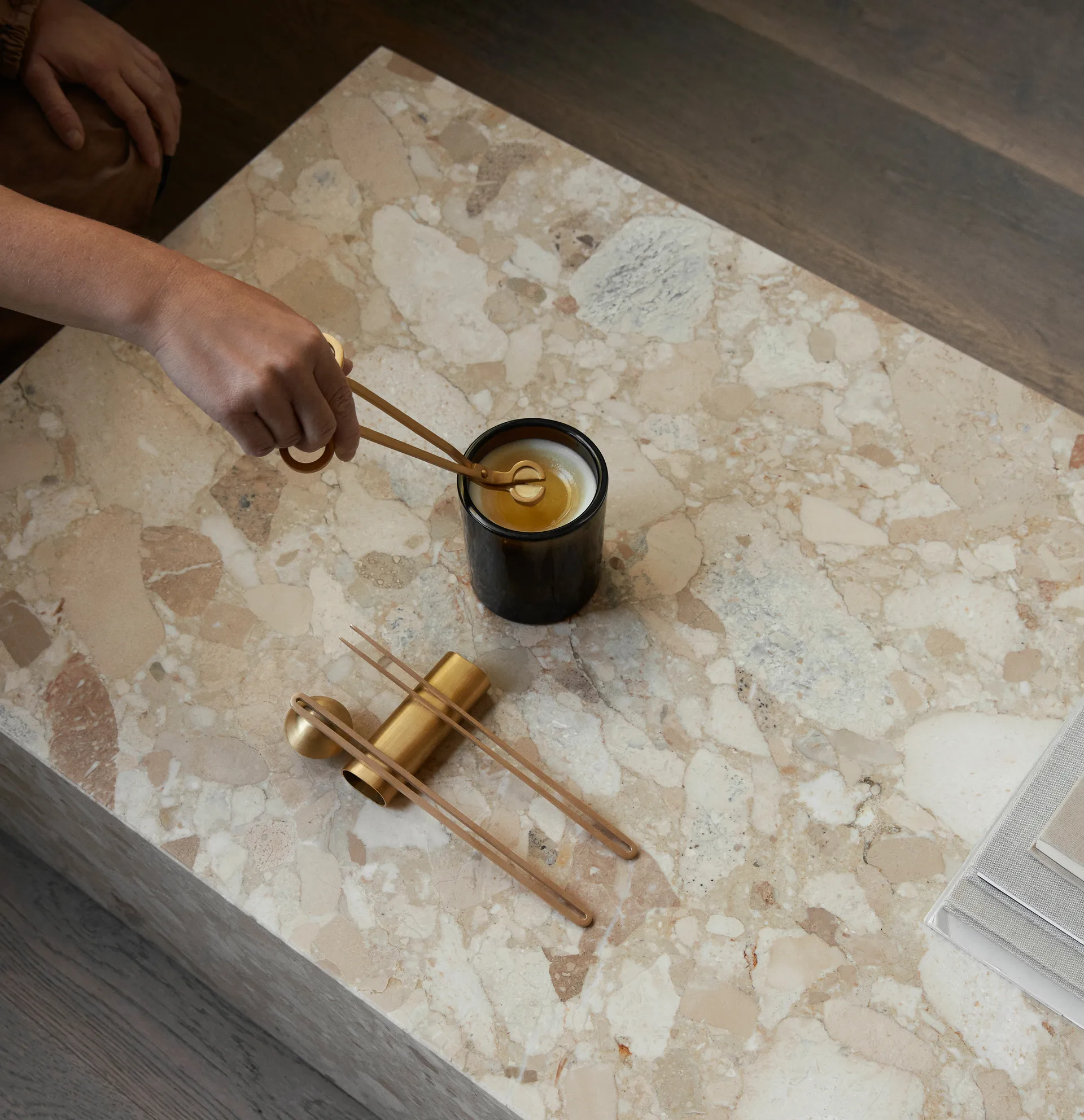 Clip care kit kynttilä 4 osaa, Messinki Audo Copenhagen