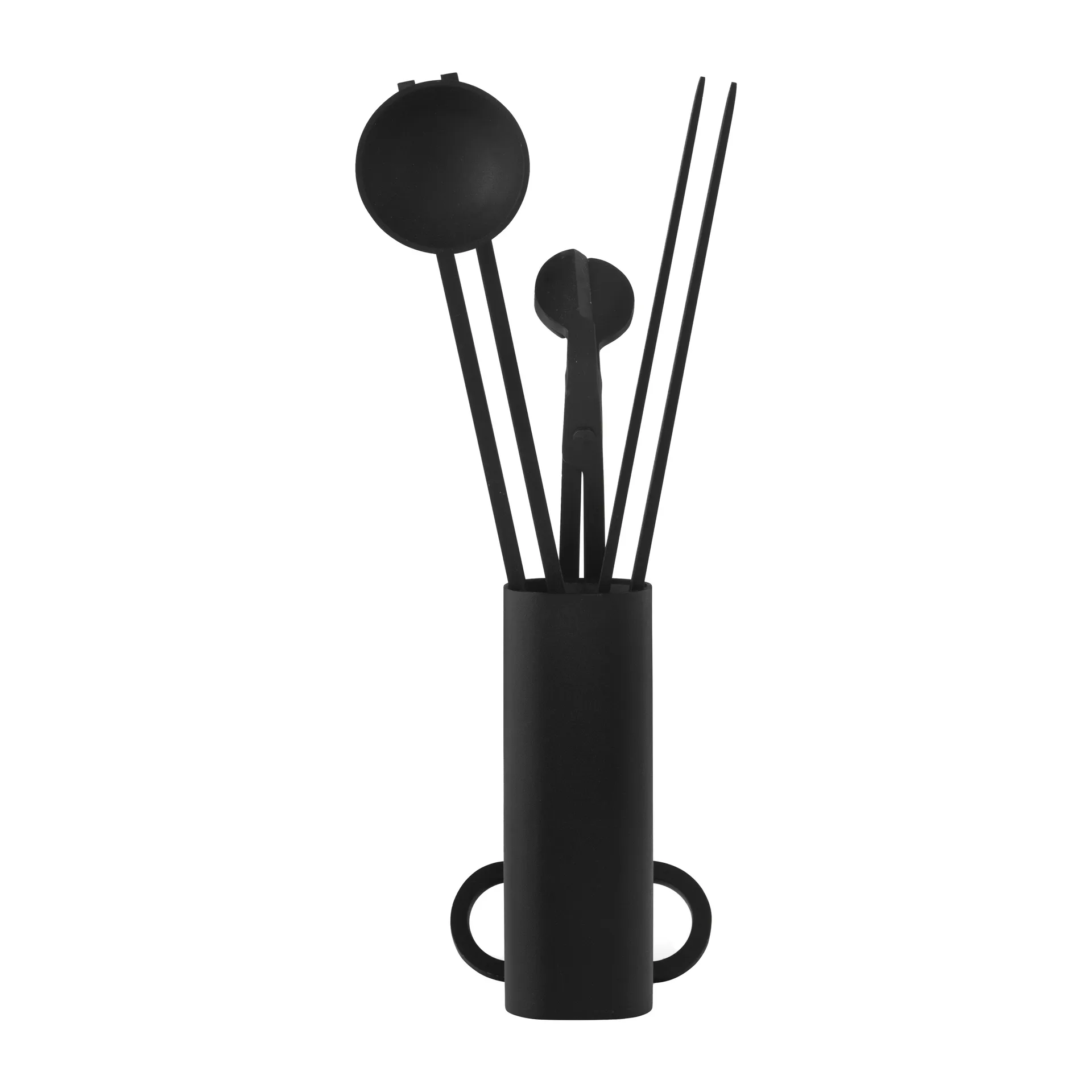 Clip care kit kynttilä 4 osaa, Musta Audo Copenhagen
