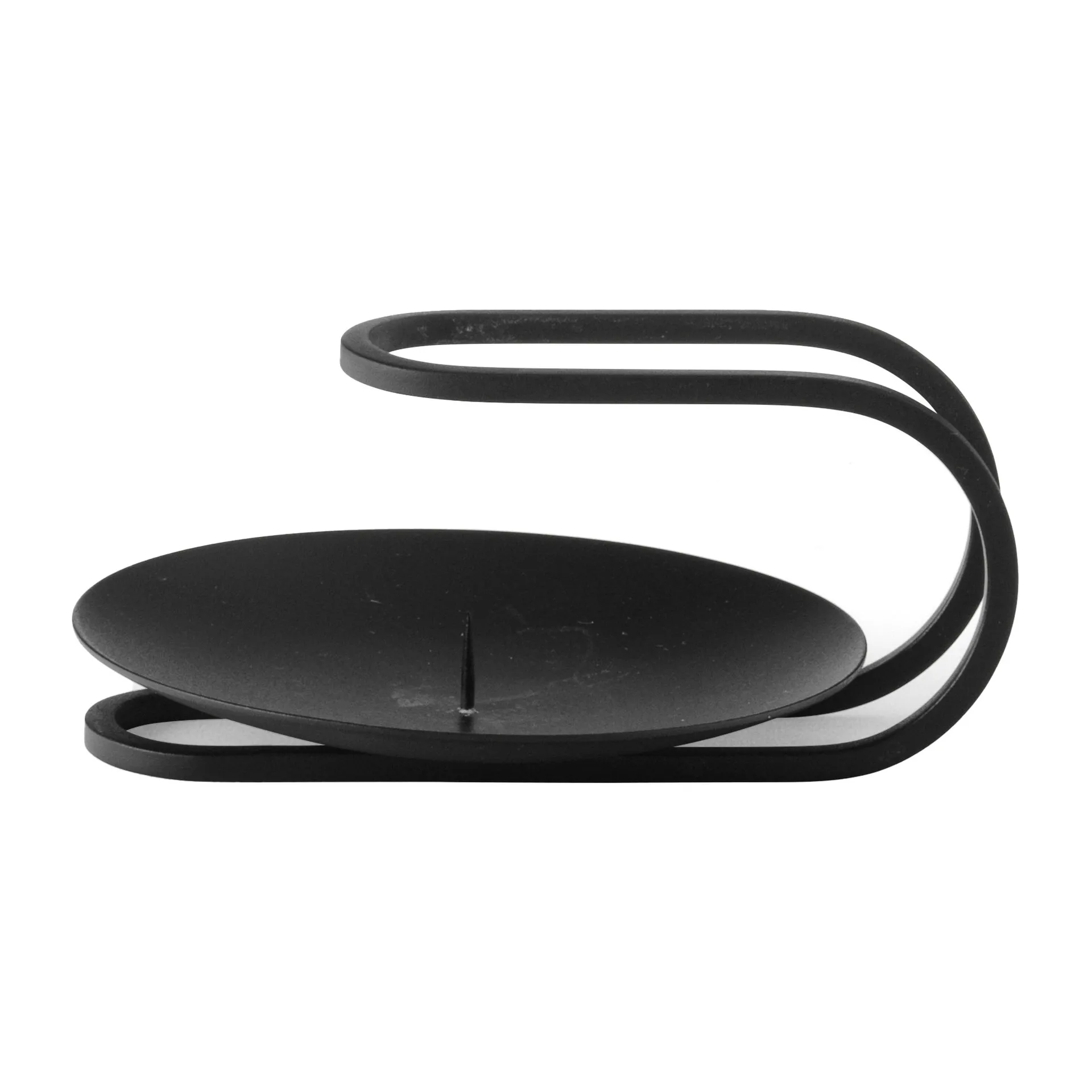 Clip kynttilänjalka 5 cm, Musta Audo Copenhagen