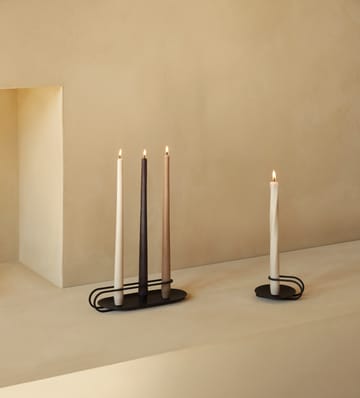 Clip kynttilänjalka 5 cm - Musta - Audo Copenhagen