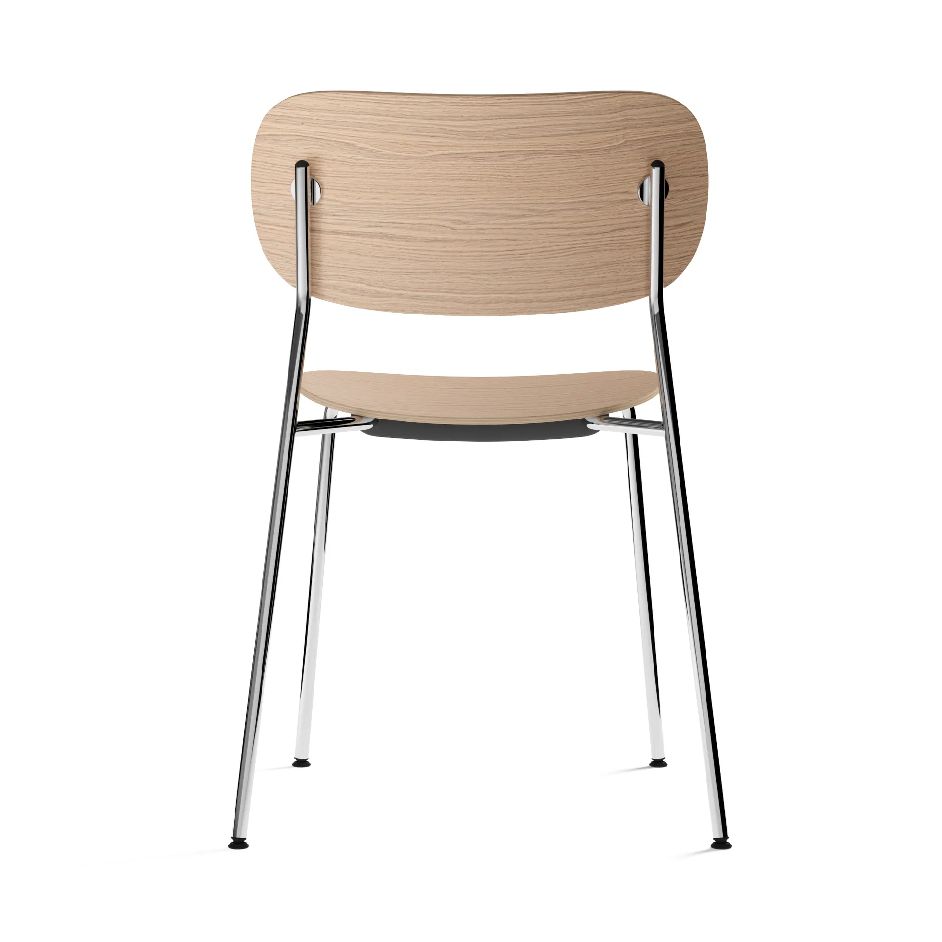 Co ruokatuoli kromatut jalat, Tammi Audo Copenhagen