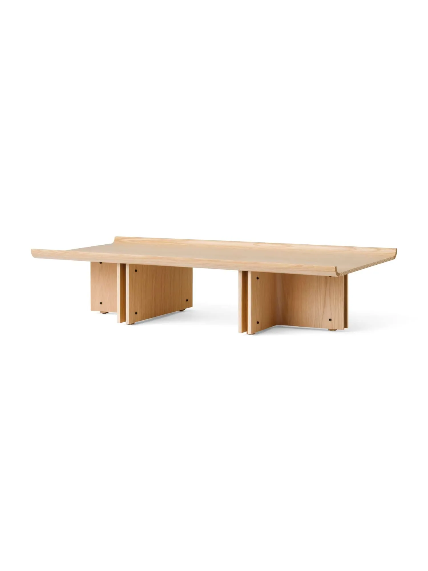 Conrad Lounge Table tammi, Luonnollinen tammi, 149x74 cm Audo Copenhagen