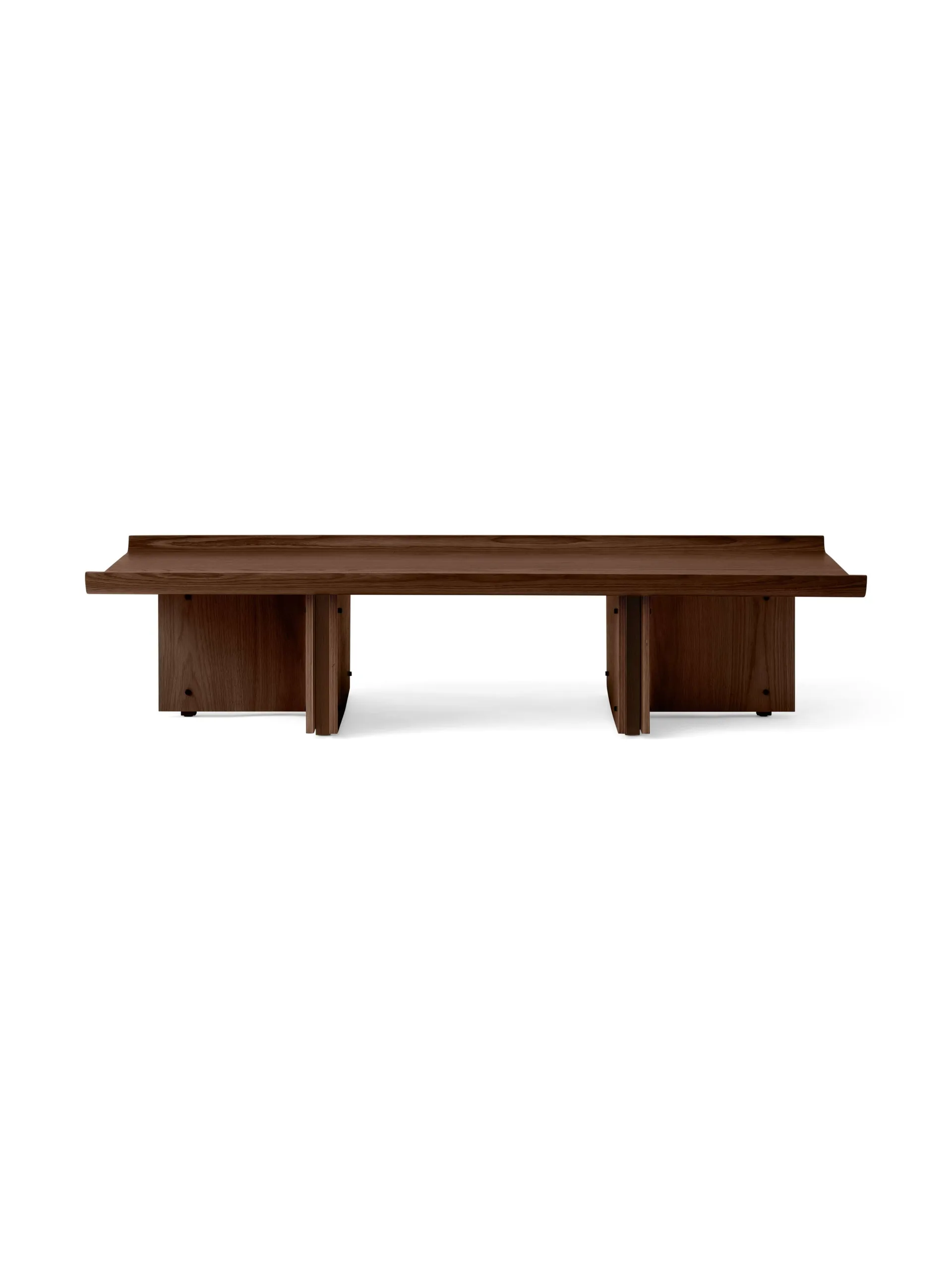 Conrad Lounge Table tammi, Tummapetsattu tammi, 149x74 cm Audo Copenhagen
